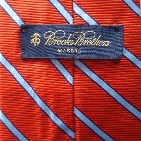 Brooks brothers tie made in USA original price $79 - Picture 2 of 5